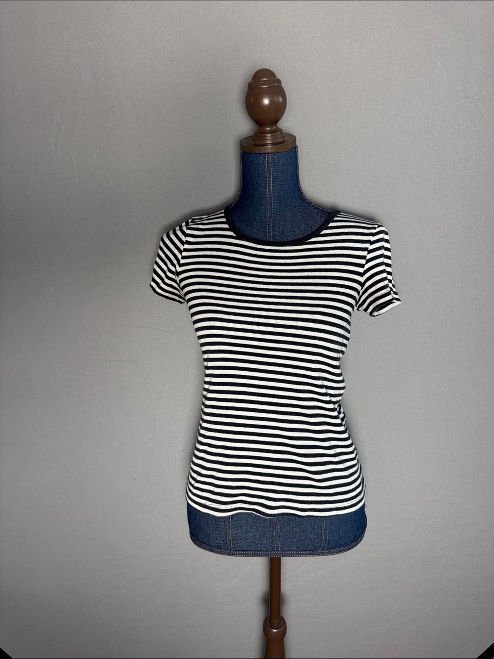 Brandy Melville Striped Baby Tee